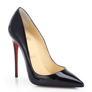 Christian Louboutin So Kate 120MM Black Pumps 37.5